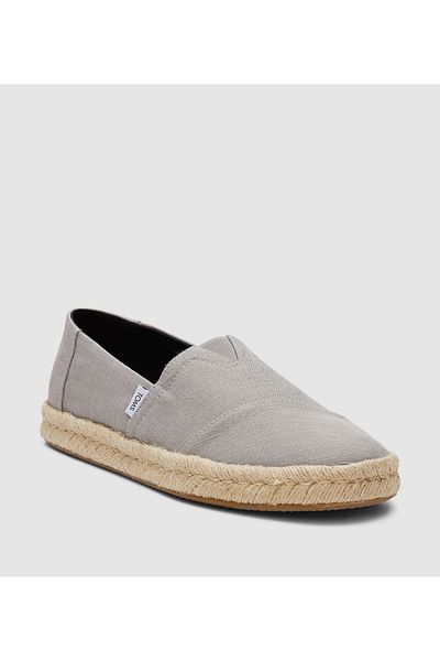 Toms Mens Toms Alp Rope 2.0 Woven Casual Slip-On Shoes Grey 39