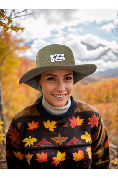 MATCO Tech Sun Hat (Green Hat for Fishing, Sailing, and All Type Natural Sports)