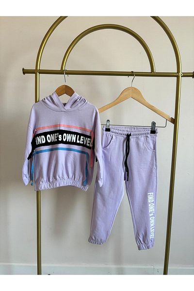 DFN Hooded Girl's Lower-Top Suit (Suitable for Crew and Main School)