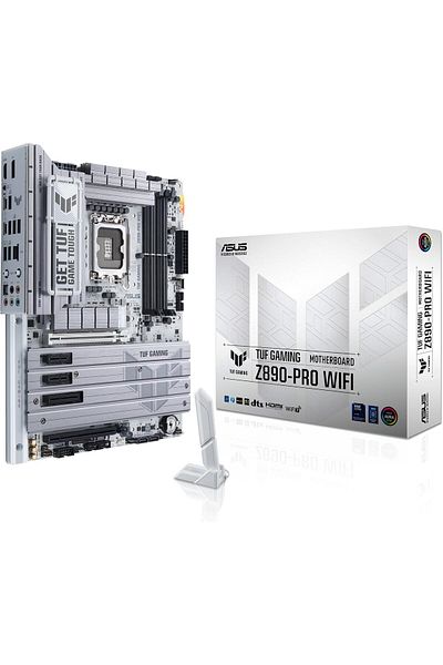 ASUS TUF GAMING Z890-PRO WIFI, Intel ATX Motherboard, 16+1+2+1 Power Stages, DDR5 Slot, PCIe 5.0
