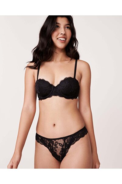 La Vie en Rose Push-up Strapless Demi Bra