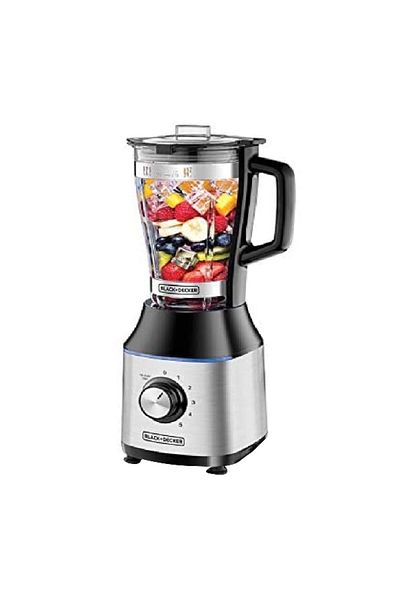 Black&Decker خلاط ممتاز بقوة 700 واط مع وعاء زجاجي سعة 1.75 لتر BX650G-B5