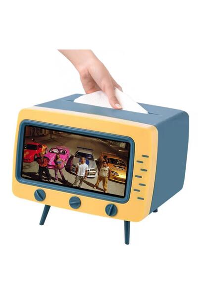 Genel Markalar Sunup Sn-24896 Telefon Tutuculu Peçete Kutusu Çok Fonksiyonlu ...