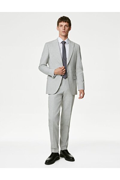 Marks & Spencer Tailored Fit Klasik Keten Pantolon