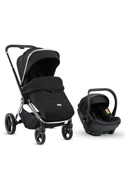 Kraft Queen PR Travel Sistem Bebek Arabası Siyah