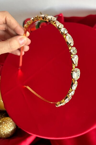 New Obsessions Coroana de damă placată cu aur cu piatră de cristal