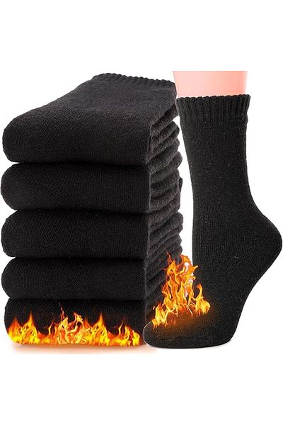Çorap Bakkalı Thermal Unisex Winter Socket Boy χωρίς ραφή πετσετοκάλτσες 4 ζευγαριών
