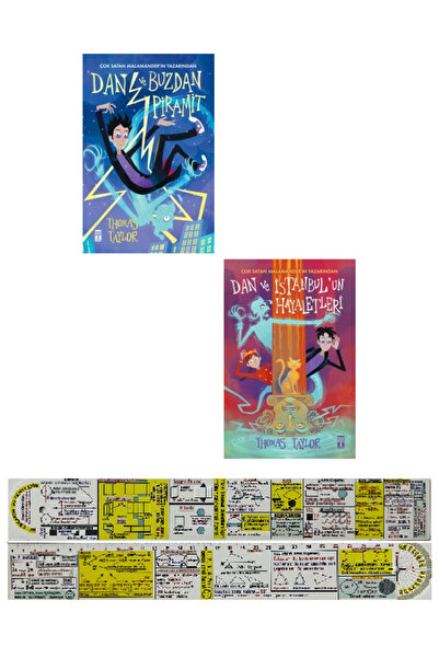 Genç Timaş Dan ve Buzdan Piramit + Dan ve İstanbul'un Hayaletleri 2 Kitap Set...