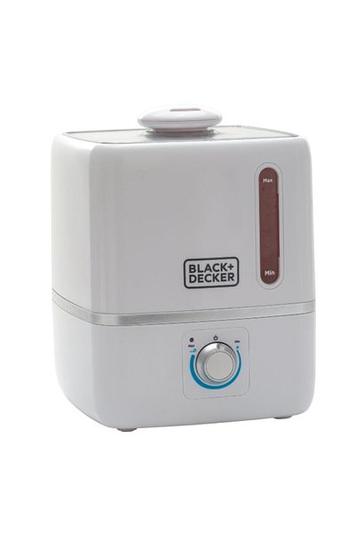 Black&Decker 25W Compact Ultrasonic Air Humidifier White HM3000-B5