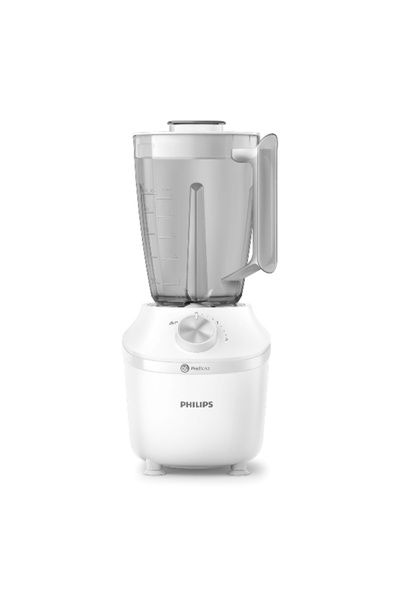 Philips خلاط 3000 Series 600W مع مطحنة واحدة، أبيض، سعة 2 لتر