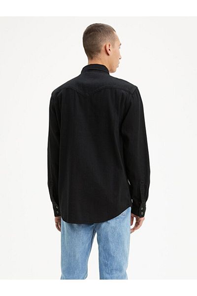 Levi's Чоловічий гольф Barstow Western Standard Marble Black