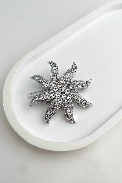Modex Crystal Stone Sun Figure Buckle
