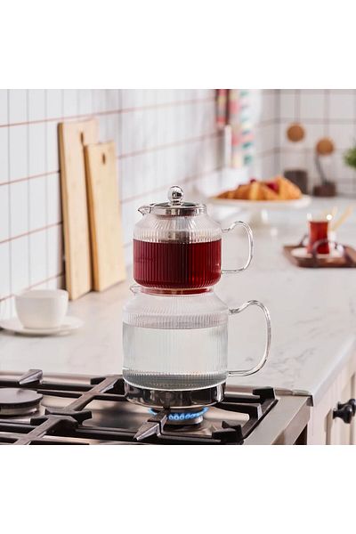 Karaca Kelly XL Glas-Teekanne