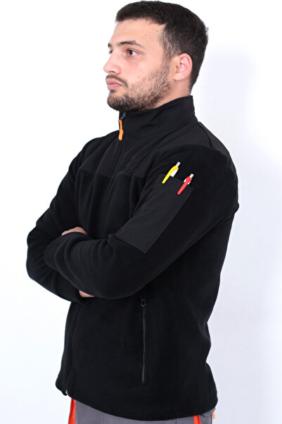 Lukitus Ανδρικό παλτό από φλις μεγάλου μεγέθους χωρίς Pilling Anti Pilling