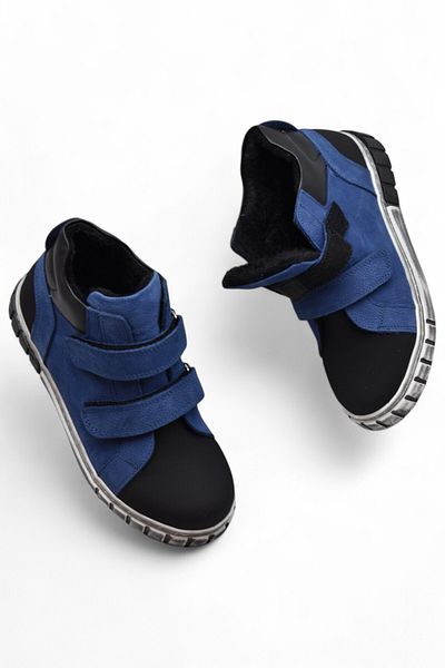 ISPARTALILAR 3565 Orthopedic Boys Velcro Παιδικές Μπότες Παπούτσια Αντιολισθητική σόλα
