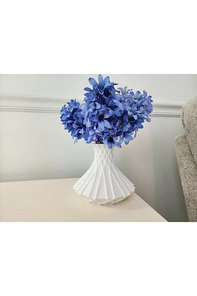 DESIGNBY Σταυρός Καπάκι, Μοντέρνο Βάζο, Διακοσμητικό Βάζο 15 εκ