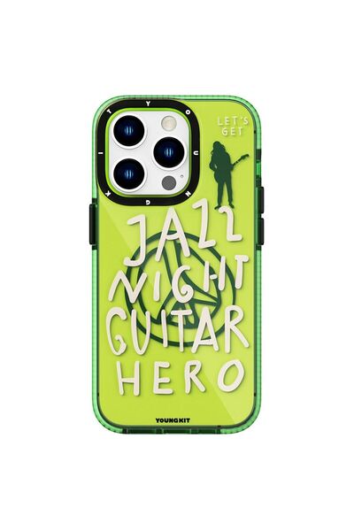 Youngkit iPhone 14 Pro Max Uyumlu Kılıf Magsafe Şarj Özellikli YoungKit 600D Kevlar Kapak