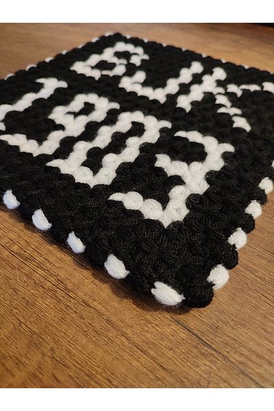 Mia Giyim Hand Knitted Fan Bath Loofah