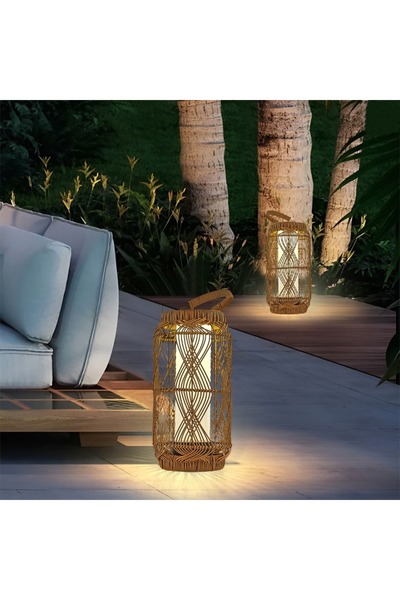 Özcan Aydınlatma 4457-S04 Dış Mekan Solar Masa Lambası D23 X H45Cm