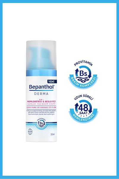 Bepanthol Derma Daily Face Care Cream 3 Pieces Derma Spf 25 Face Care Cream 5ml Li