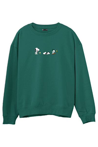 Oweear Unisex Snoopy - Regular Sweatshirt