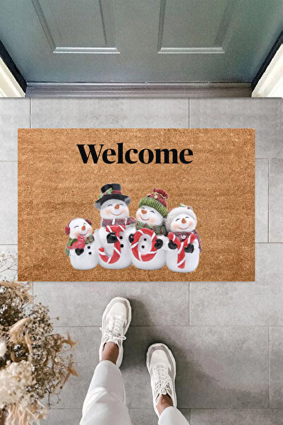 KARMAT Tema de Anul Nou, Ornament de Anul Nou, Covoraș pentru interior și exterior, Covoraș cu imprimare digitală