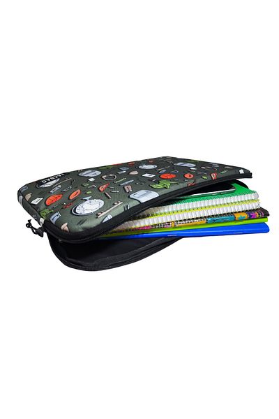 Jacbag BRIEFCASE AND NOTEBOOK CASE ZIPPERED