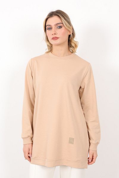 Linvey Kado Crew Neck Two Thread Comfortable Fit Tunic