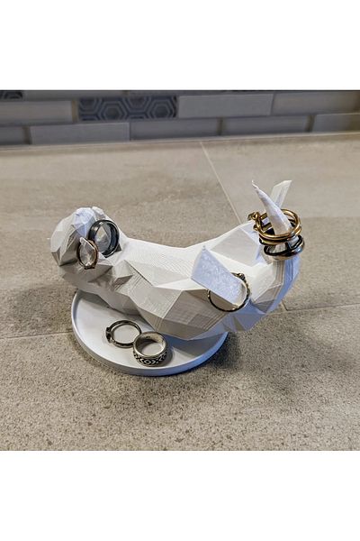 DESIGNBY Poly Otter Jewelry Stand, Jewelry Organizer, Jewelry Stand, Ring Earring Bracelet Organizer