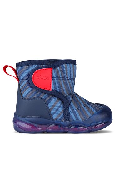 Vicco Size 19-25 Lightweight Children's Snow Boots with Lighted Fur Inside