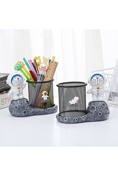 Livava Симпатичний поліестеровий пенал з фігуркою, білий, 14x12-