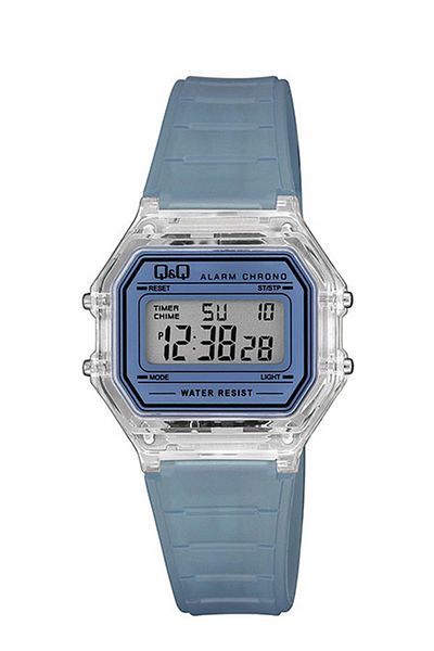 Q&Q Blue Unisex Wristwatch