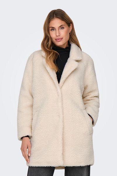 ONLY Plush Beige Women's Parka