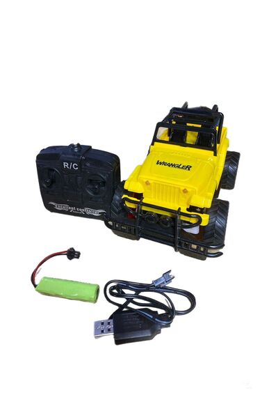 alpmodel Full Fonksiyon Kumandalı Sarjlı Safari Arazi Aracı 19 Cm