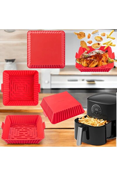 Silicolife Kare Airfryer Pişirme Kabı