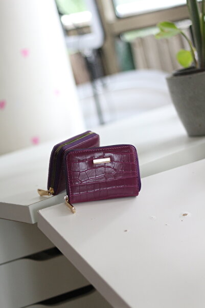 Moom Bag Жіночий міні-гаманець з крокодилячою шкірою