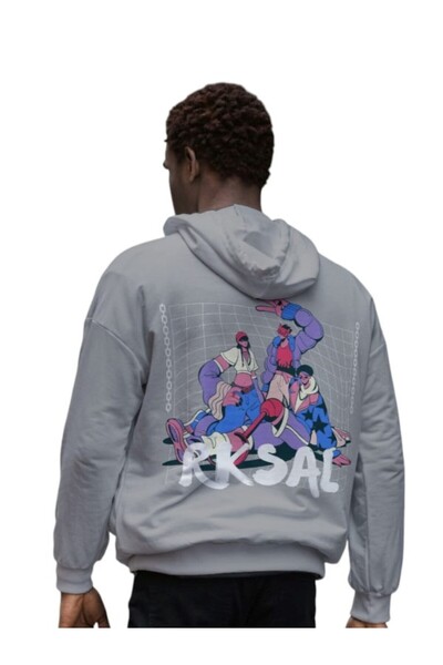 RKSAL BUTIK Syiah Unisex Kapüşonlu Oversize Sweatshirt
