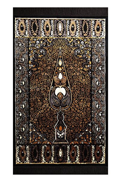 İSMEN Kervansaray Seccade /1347 - 80X120  Lux Dokuma, Yumuşak Akrilik Seccade