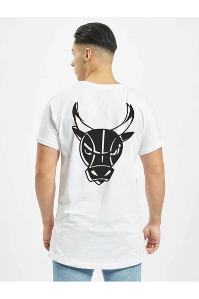 HOFFNUNG Unisex Oversized T-Shirt - Big Ox Printed, Short Sleeve