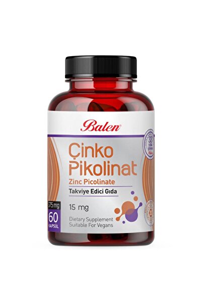Balen Çinko Pikolinat Kapsül 375 Mg*60