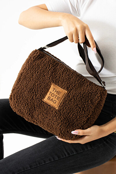 HBS Plush Handbag and Shoulder Bag