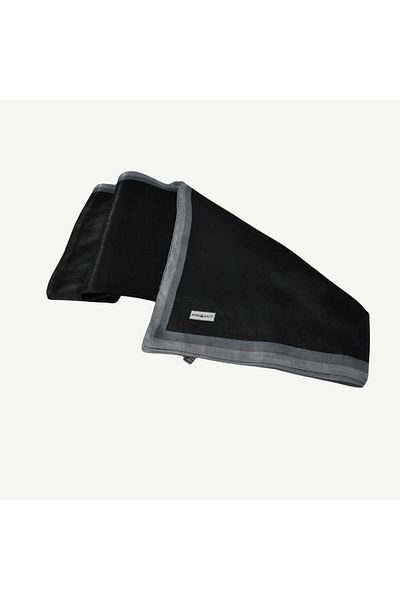 PİRAMİT Black Gray Printed Amber Shawl