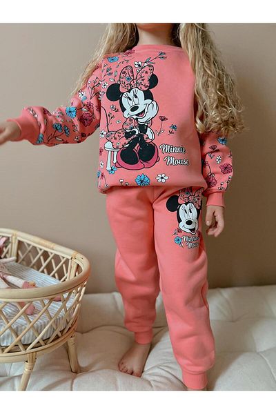 YİGİT BUTİK Set de jos și de sus pentru fete Yigit Boutique cu imprimeu floral