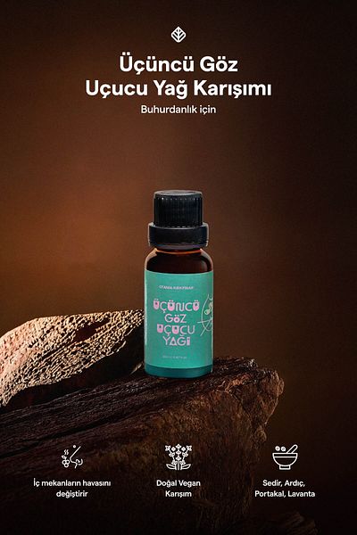 Otama Kırkpınar Third Eye Essential Oil Blend (for Steambox)