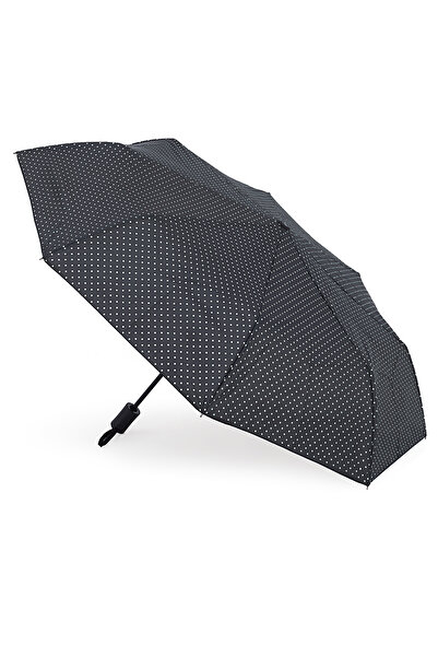 Extoll RAİN PUANTİYELİ 8 FİBER TEL FUL OTOMATİK SİYAH ŞEMSİYE