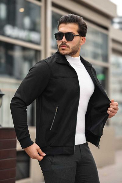 BYzıt ΑΝΔΡΙΚΟ ΣΟΥΕΔ ΥΦΑΣΜΑ SLIM FIT ΜΠΟΥΦΑΝ
