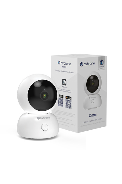 Hybrone Omni Wi-fi Akıllı Kamera, 360 Görüntüleme, Akıllı Hareket Takibi, Ses...