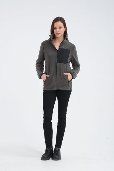 Store Women's Fleece Jacket with 5 Pockets