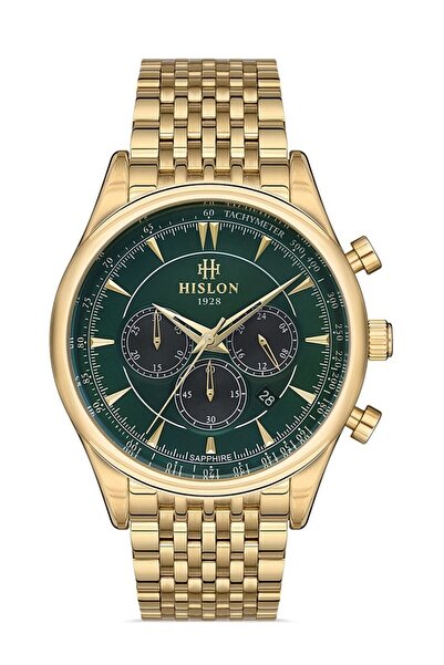 Hislon ساعة يد رجالية MS101G-15SG