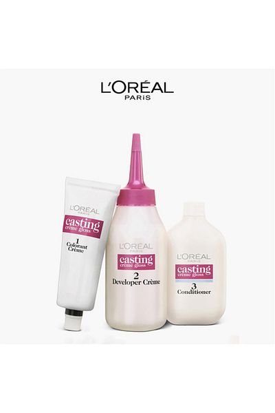 L'Oreal Paris Casting Crème Gloss 535 Mahagony Golden Light Brown